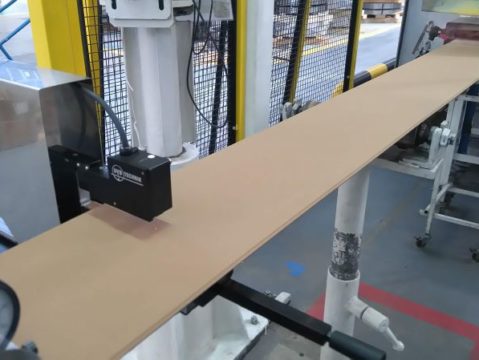 MTLB-150 thickness gauge on sintering line